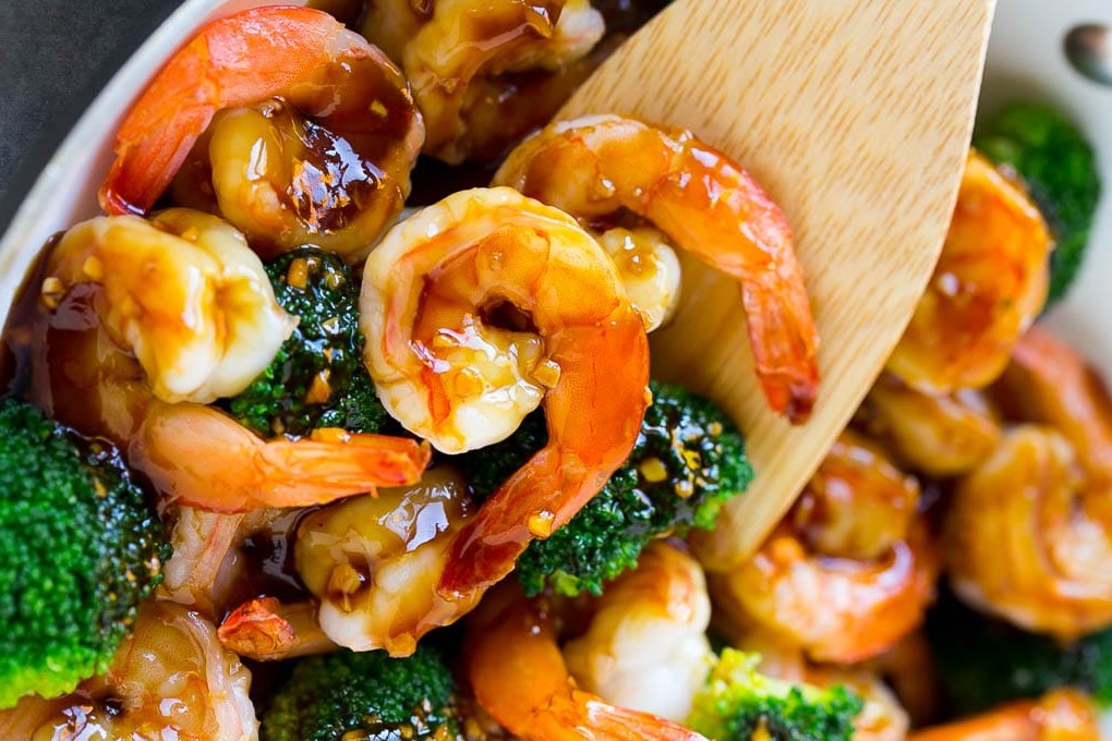 Low Carb Recipes - Honey Garlic Shrimp